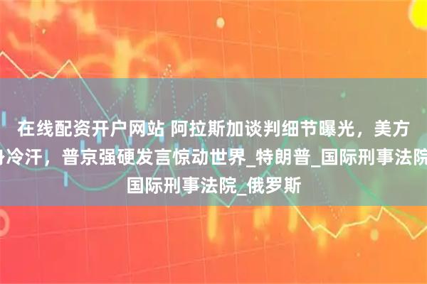 在线配资开户网站 阿拉斯加谈判细节曝光，美方急出一身冷汗，普京强硬发言惊动世界_特朗普_国际刑事法院_俄罗斯